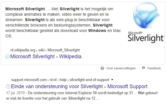 Silverlight current version